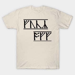 Rude Runes - Anglo-Saxon curse (5) T-Shirt